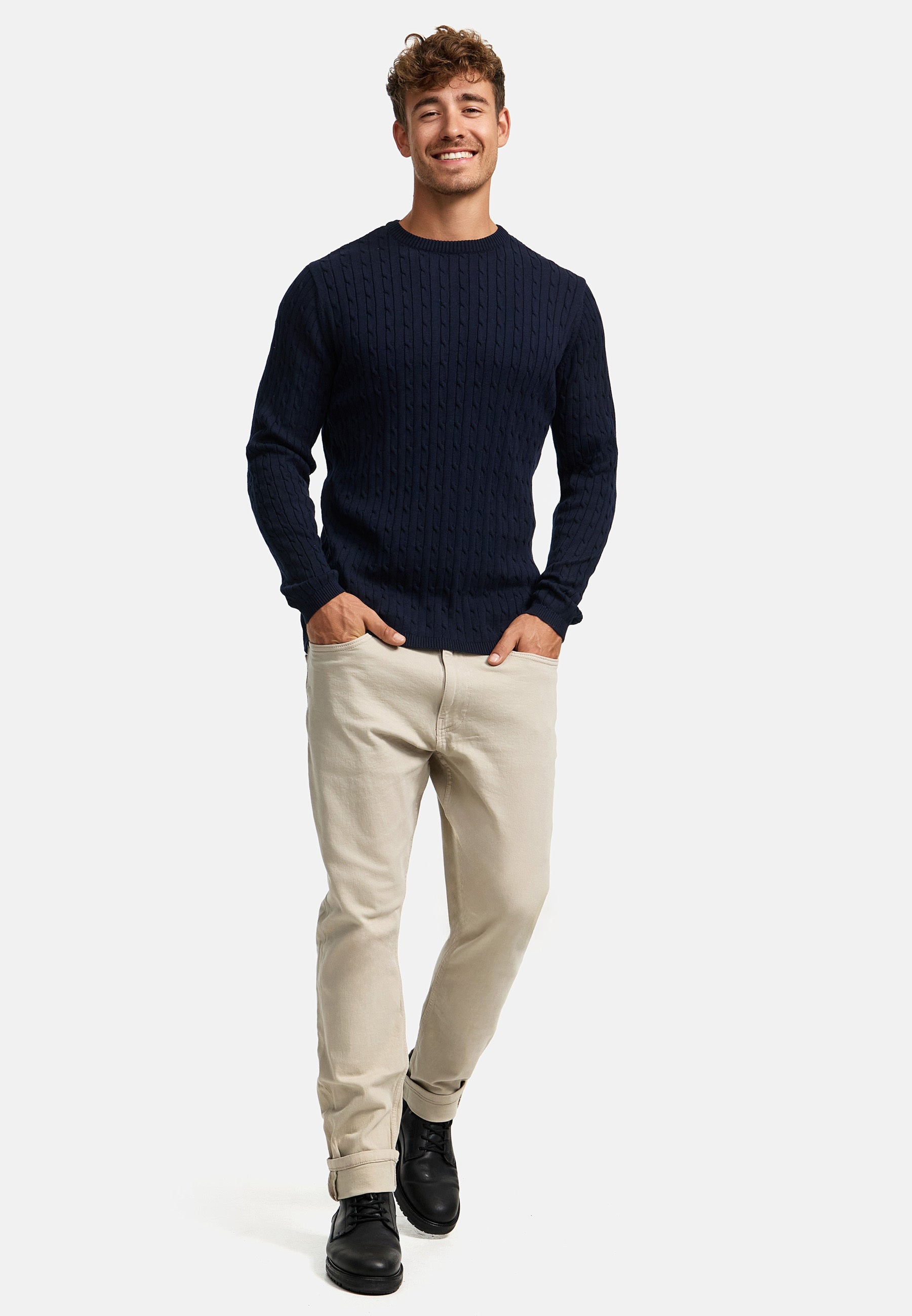 Strickpullover KSCable Sky Captain