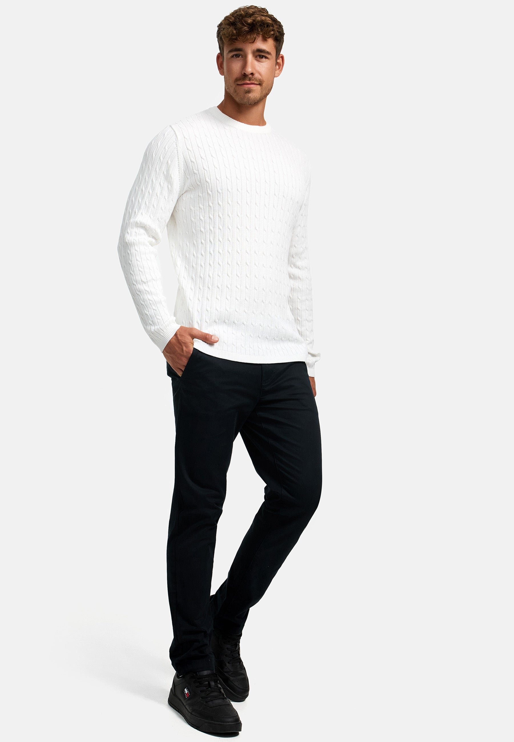 Strickpullover KSCable Snow White