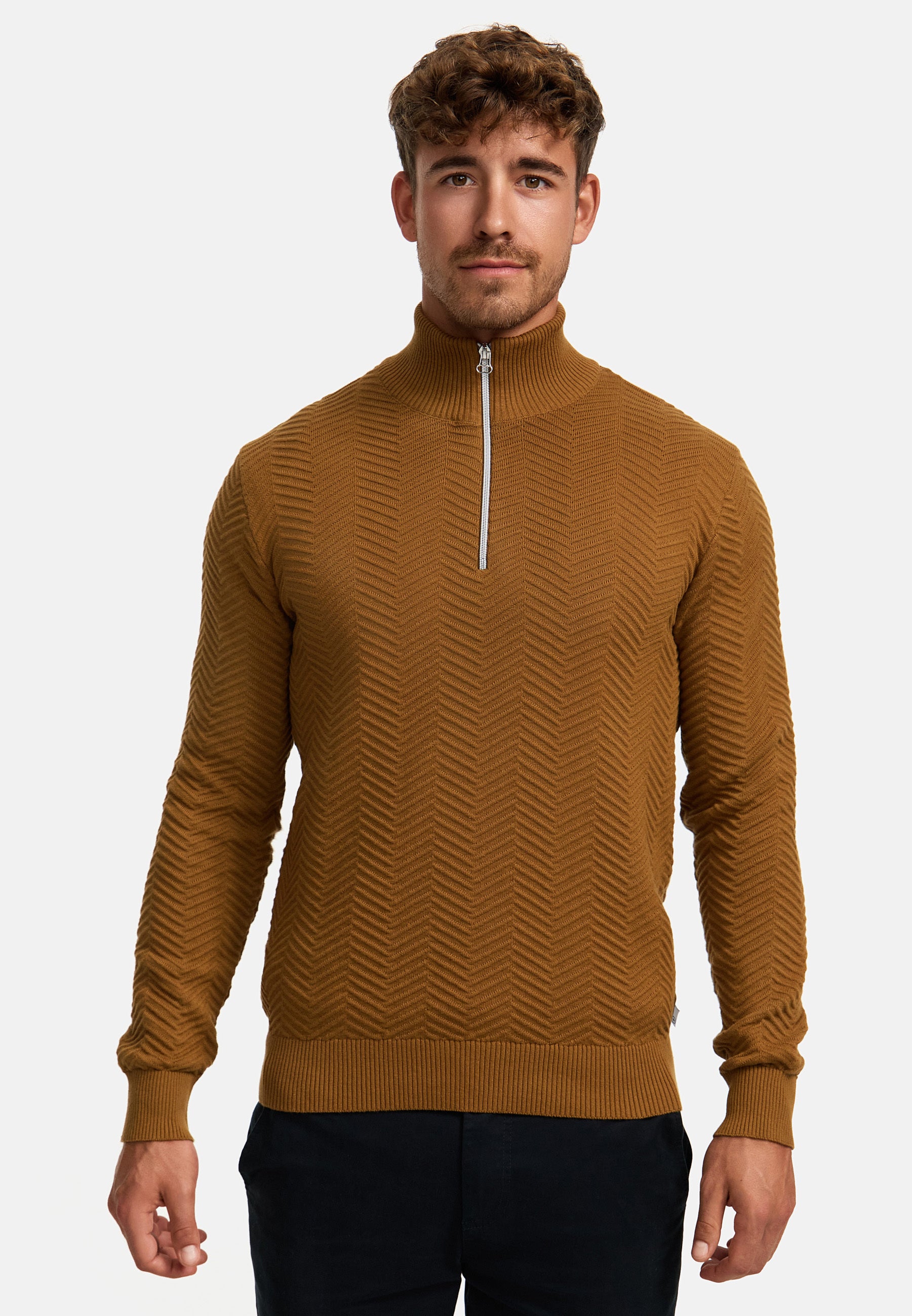 Strickpullover KSCarlo Half-Zip Rubber