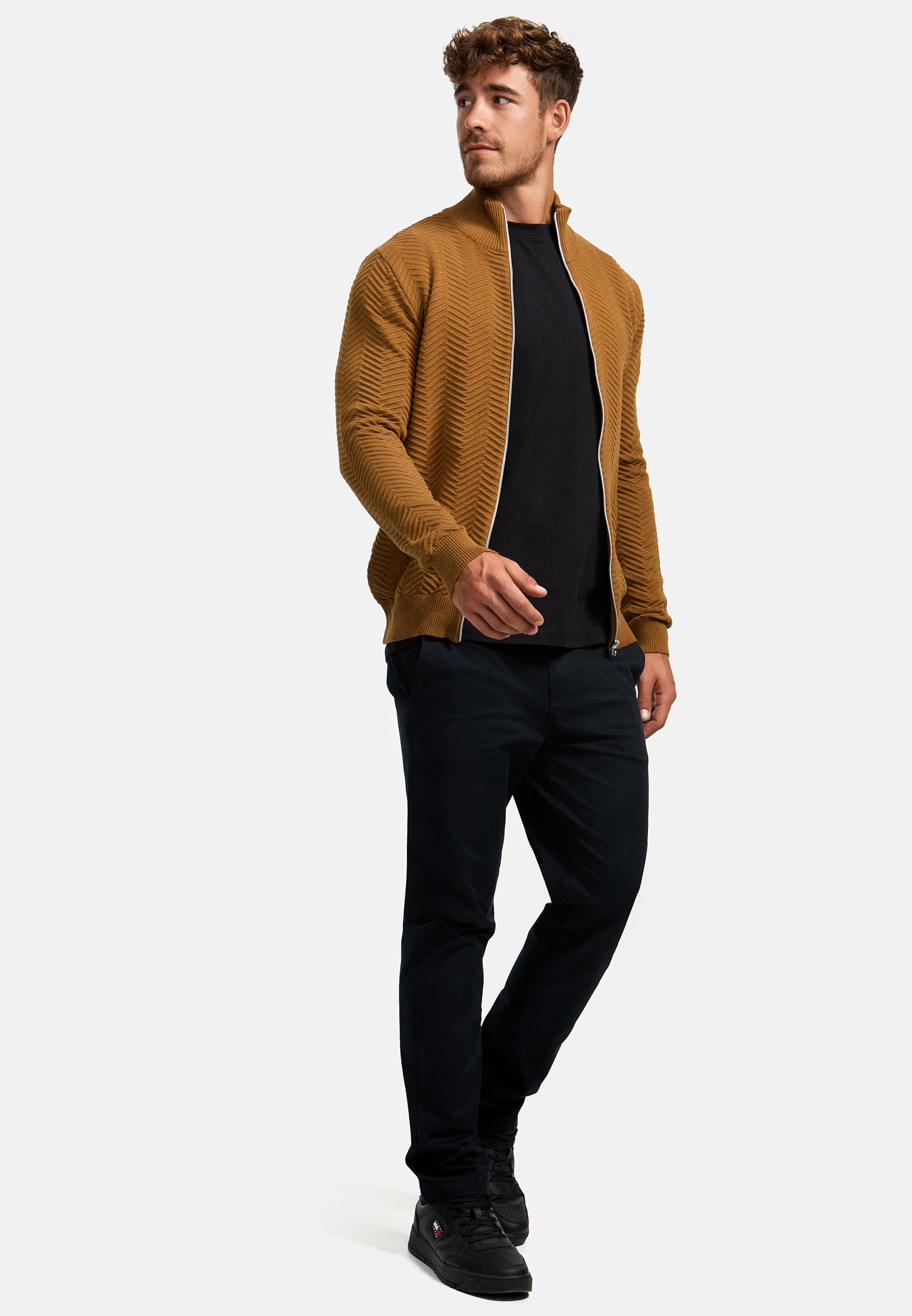 Strickjacke KSCarlo Zip Rubber