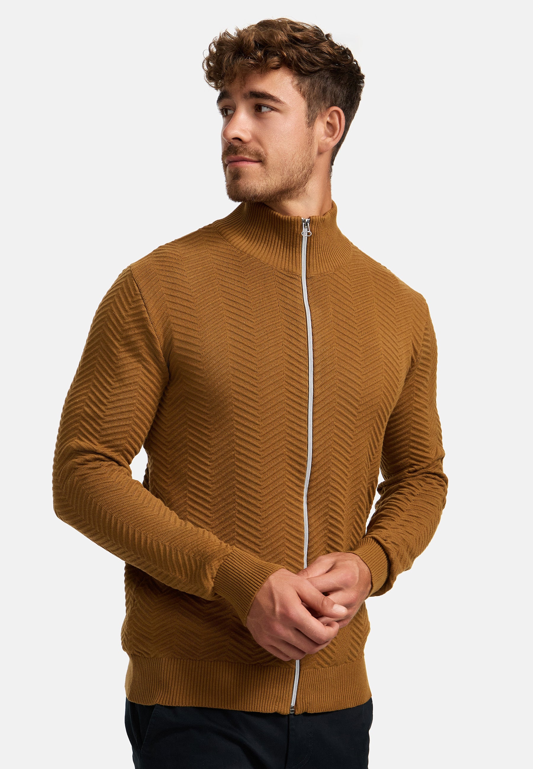 Strickjacke KSCarlo Zip Rubber