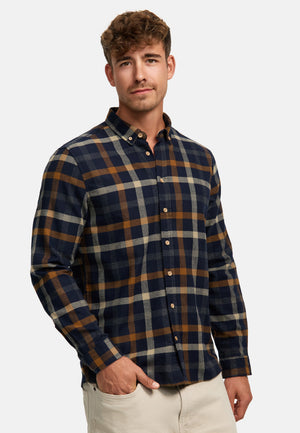 Hemd Langarm KSDean Kariert Monk's Robe Produktbild