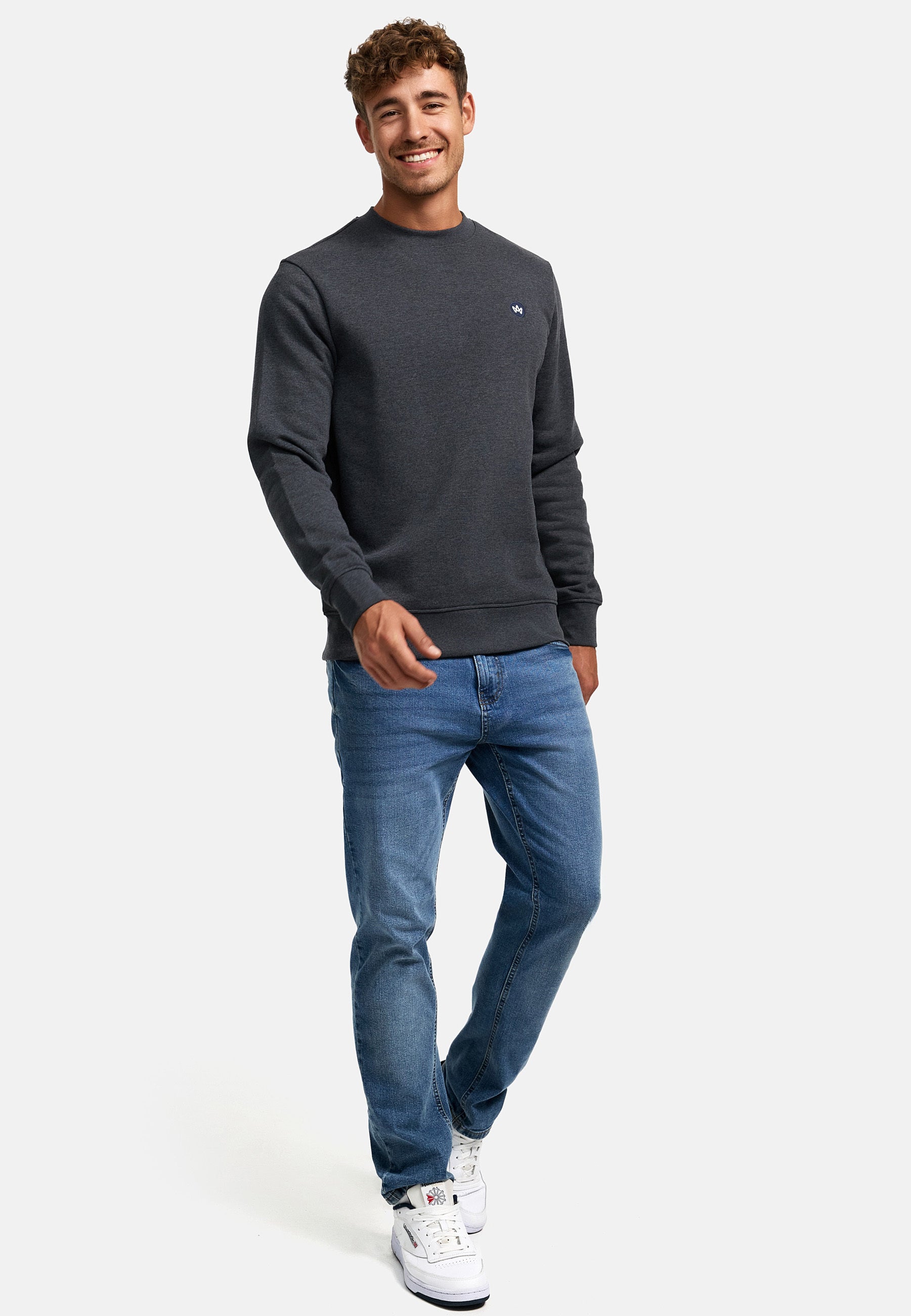 Sweatshirt KSLars Charcoal Mix