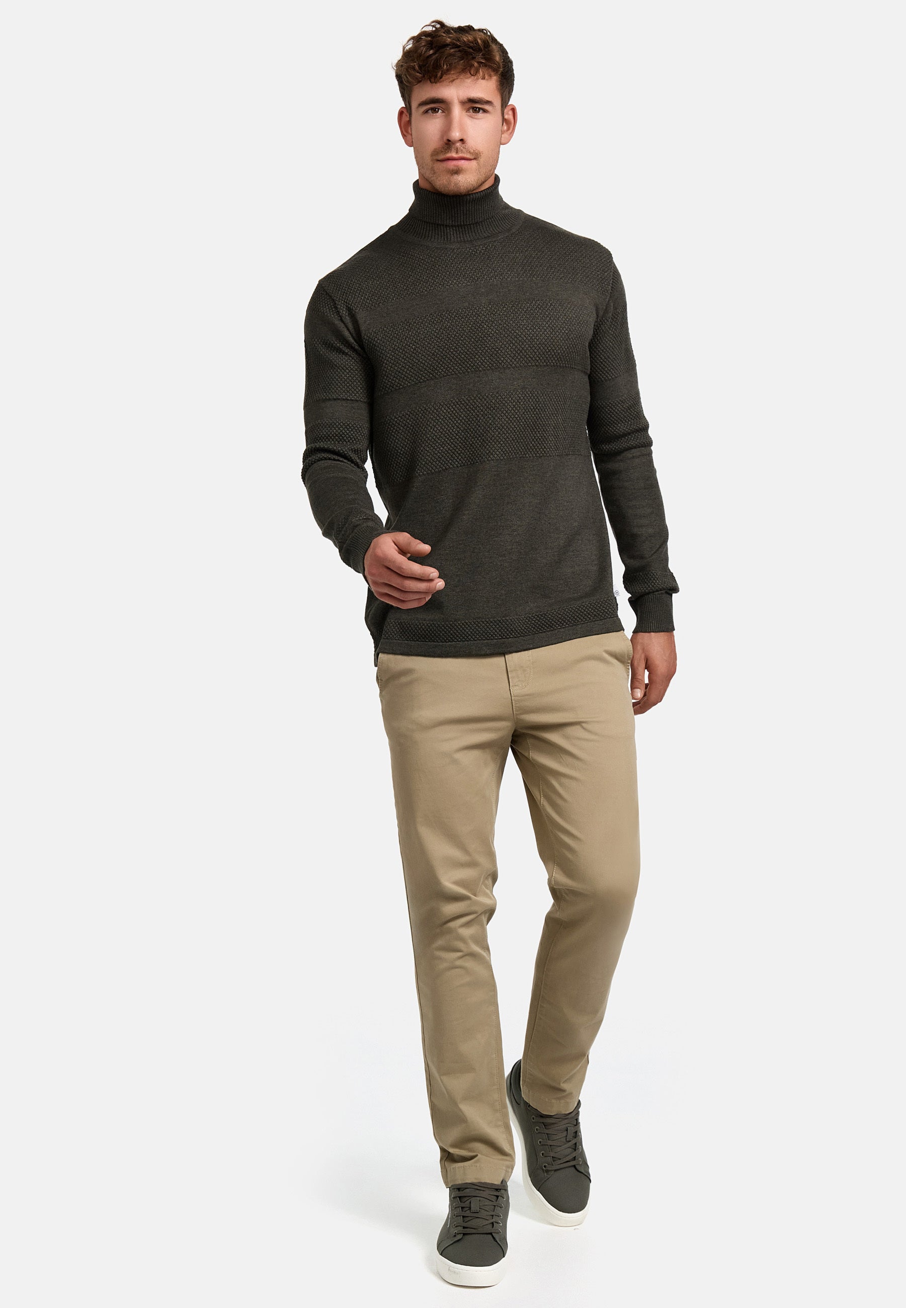 Strickpullover KSFisker Army Mix