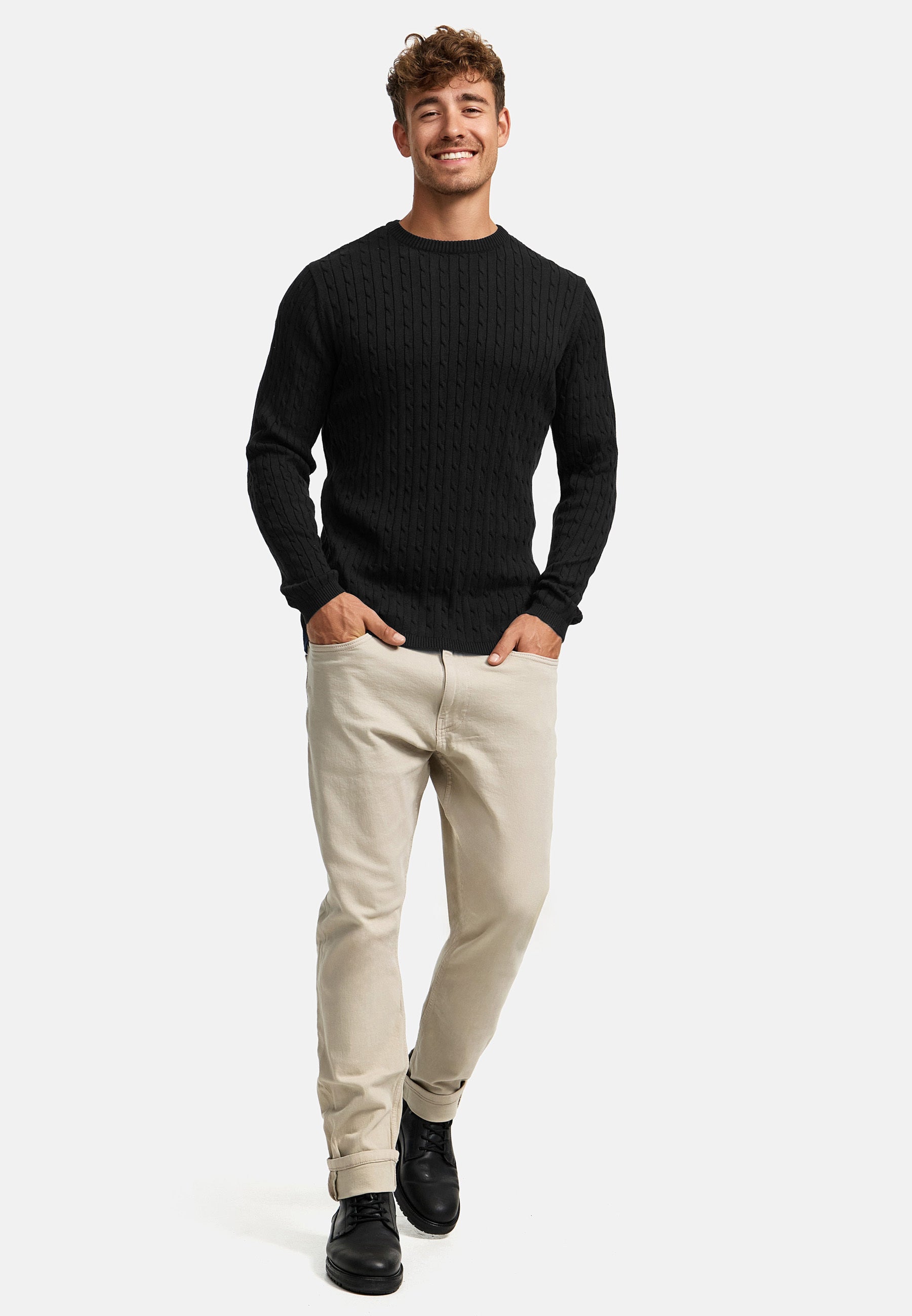 Strickpullover KSCable Black