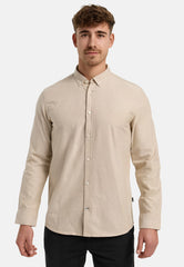 Hemd Langarm KSJohan Oxford Chinchilla