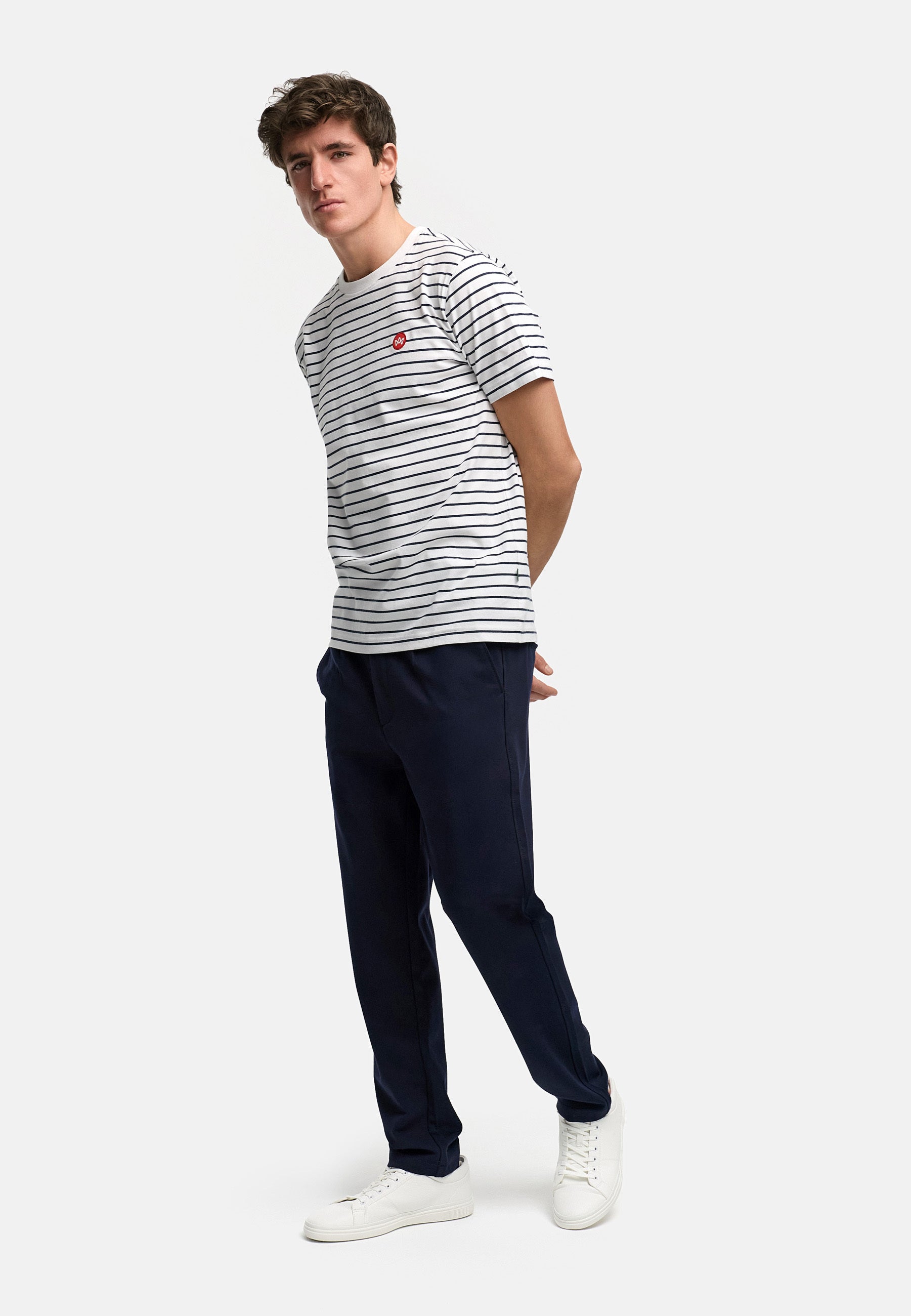 T-Shirt KSTimmi Offwhite Striped