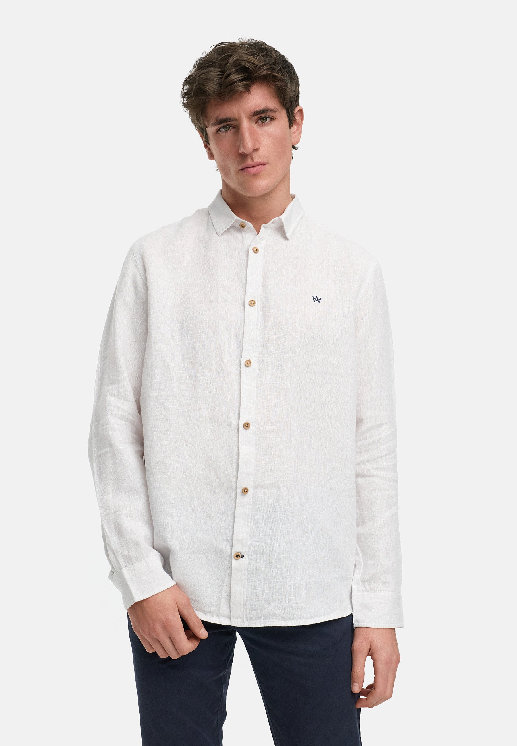 Hemd Langarm KSAyers Offwhite