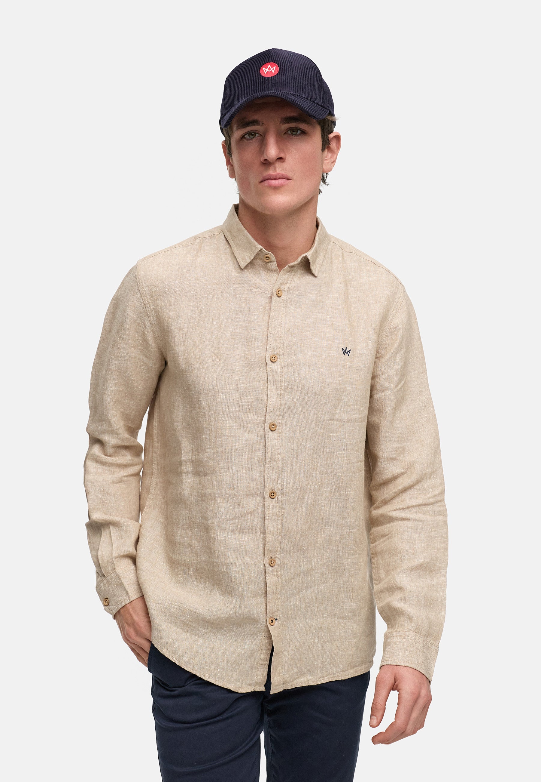 Hemd Langarm KSAyers Feather Gray