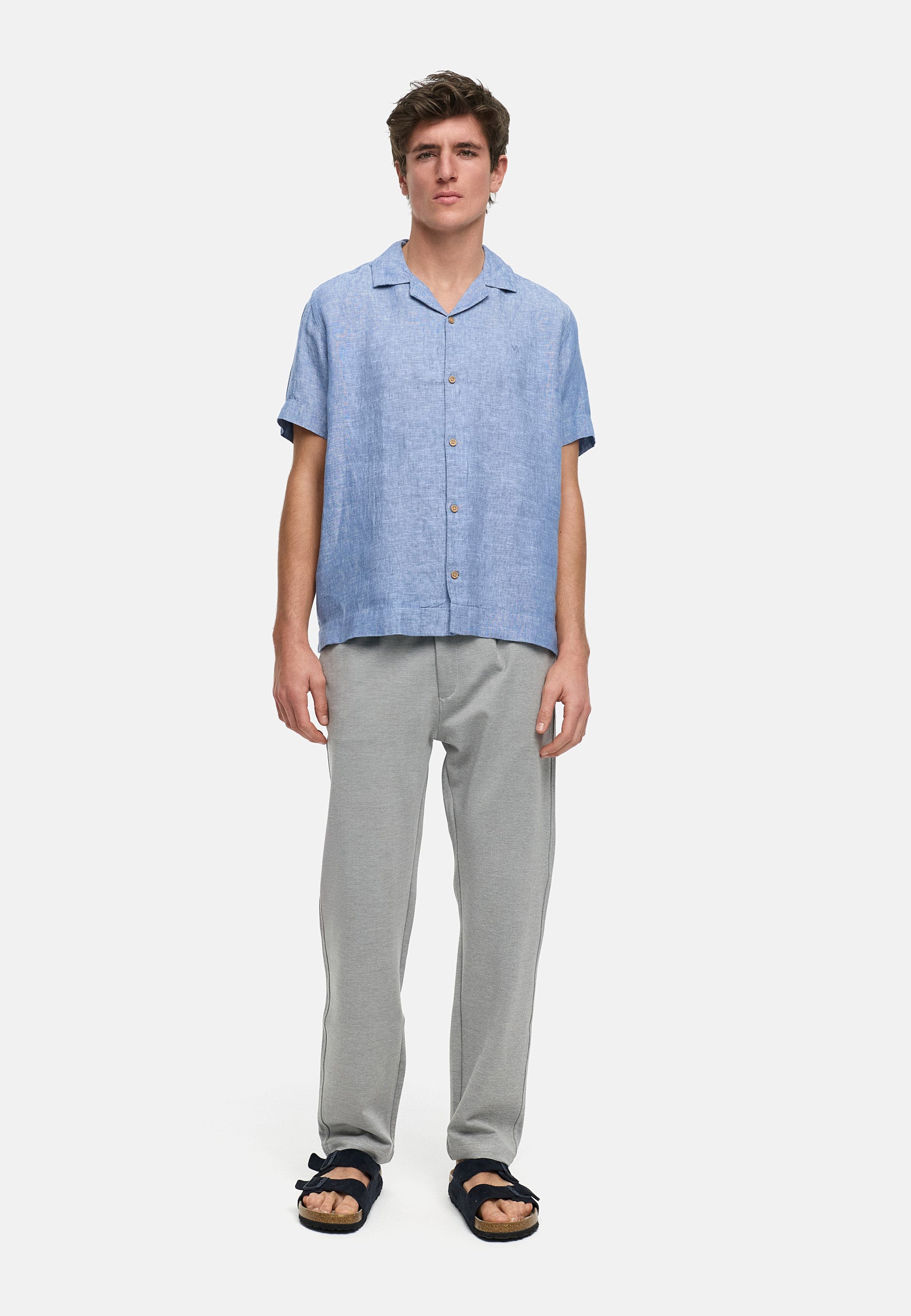 Hemd Kurzarm KSAyers Federal Blue