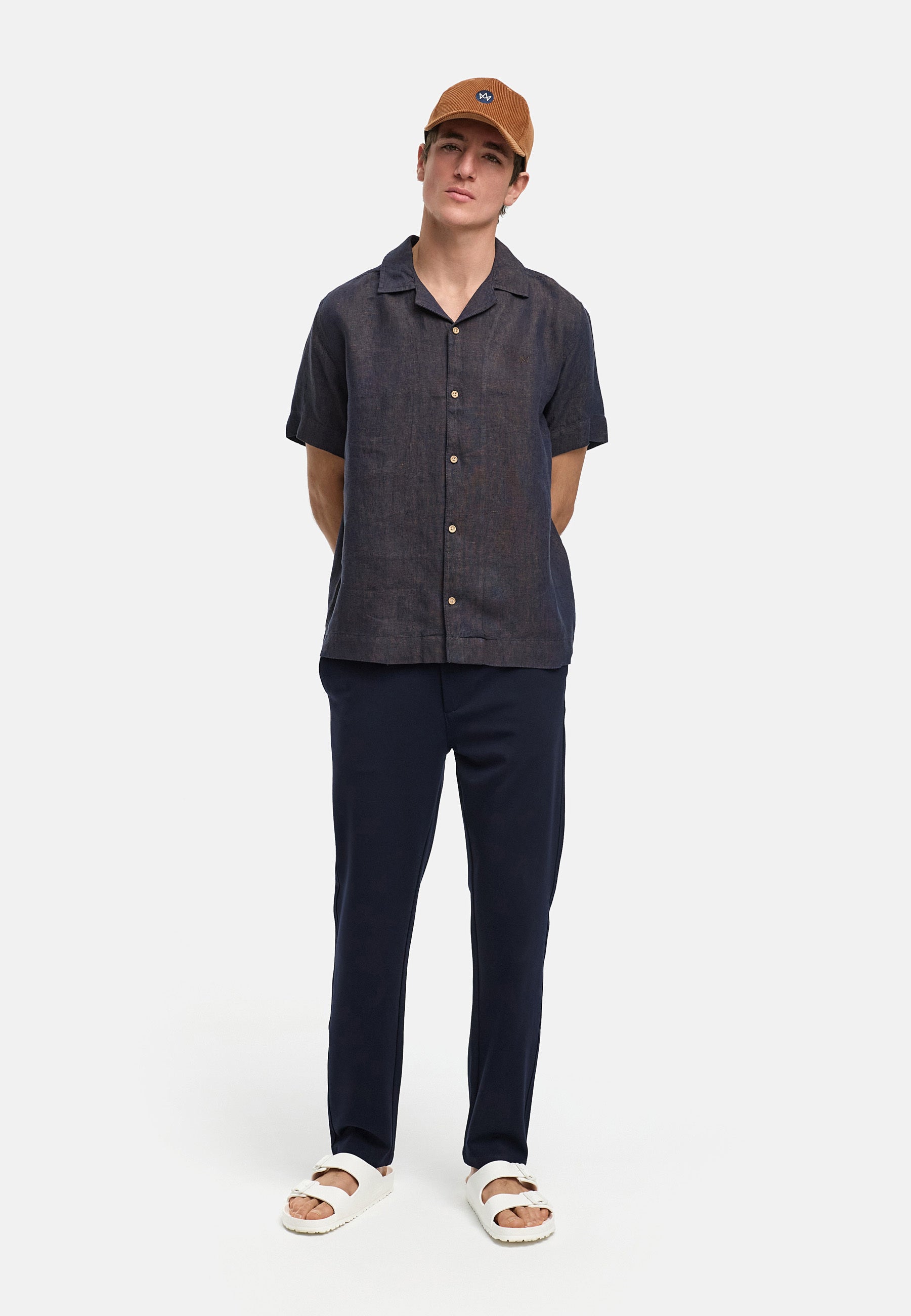 Hemd Kurzarm KSAyers Chocolate Plum