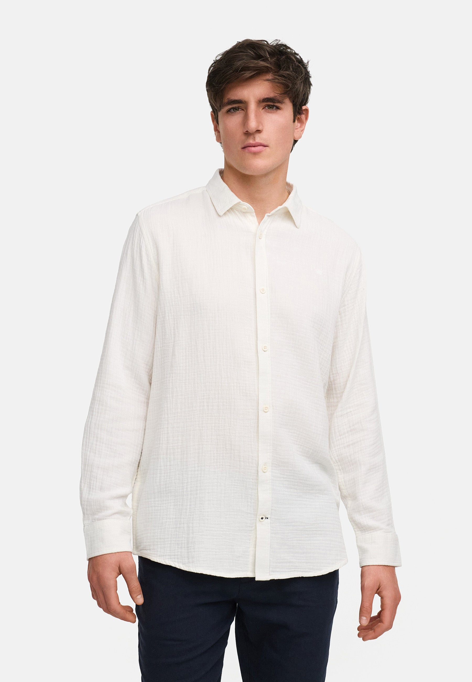 Hemd Langarm KSAvery Offwhite