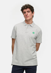 Poloshirt KSImber Lt Grey Mix