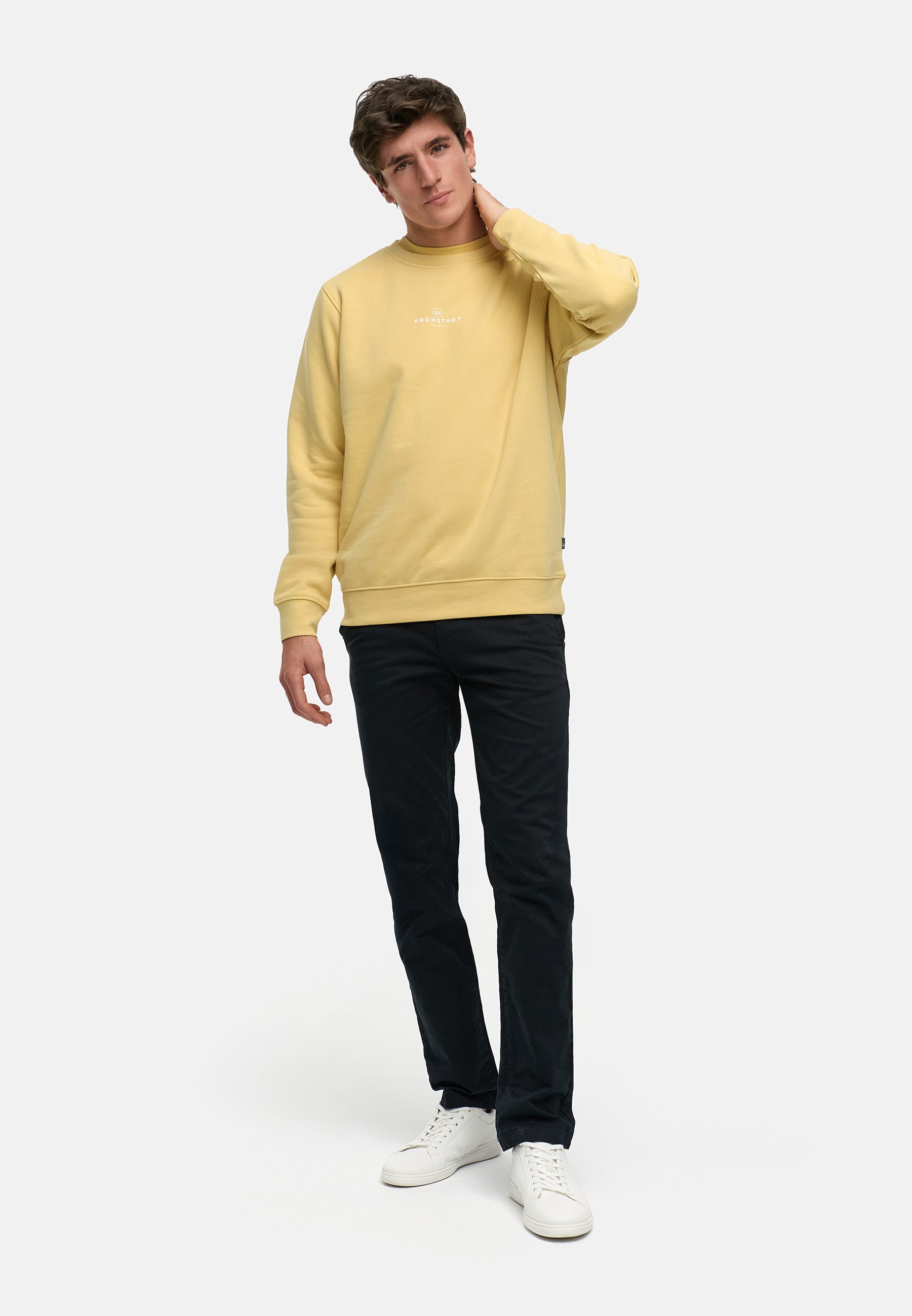 Sweatshirt KSLars Printsweater Jojoba Yellow