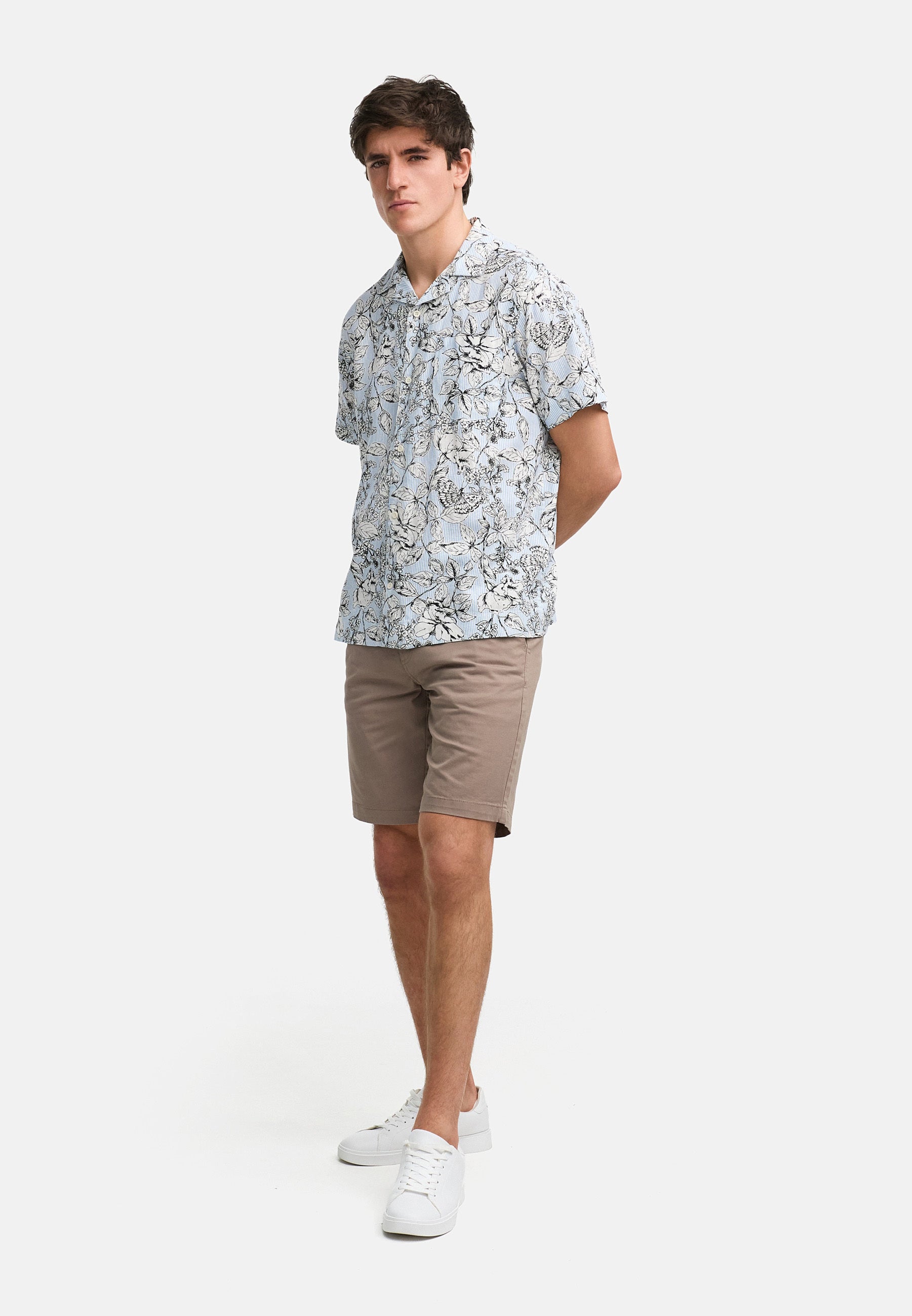 Hemd Kurzarm KSBridge Light Blue