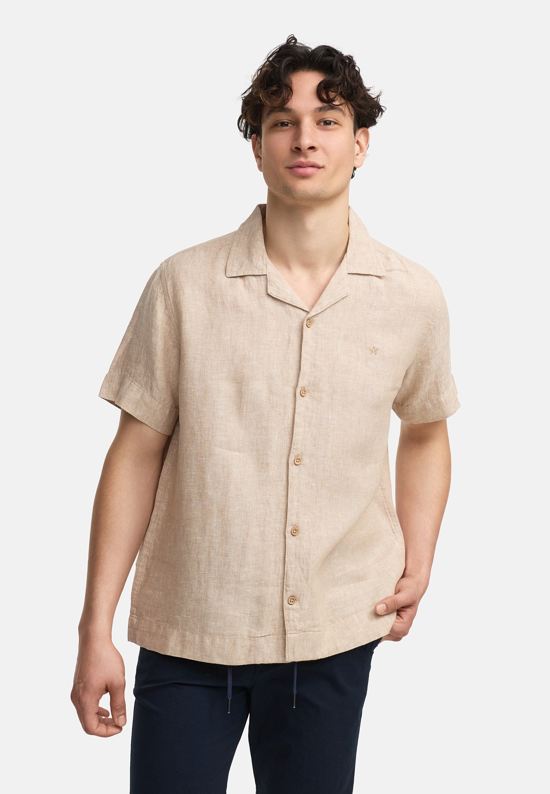 Hemd Kurzarm KSAyers Feather Gray