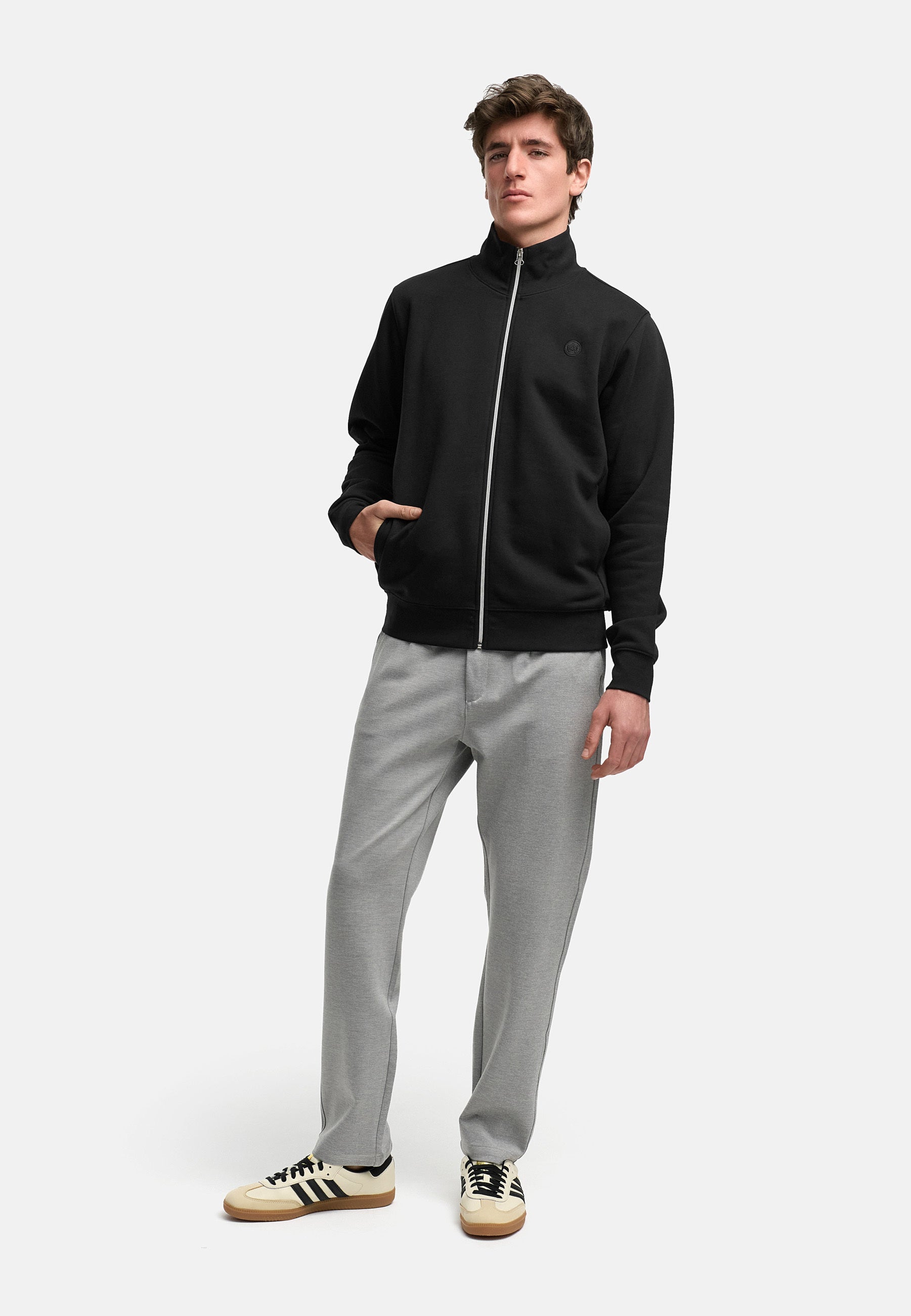 Sweatjacke KSLars Zipsweater Black