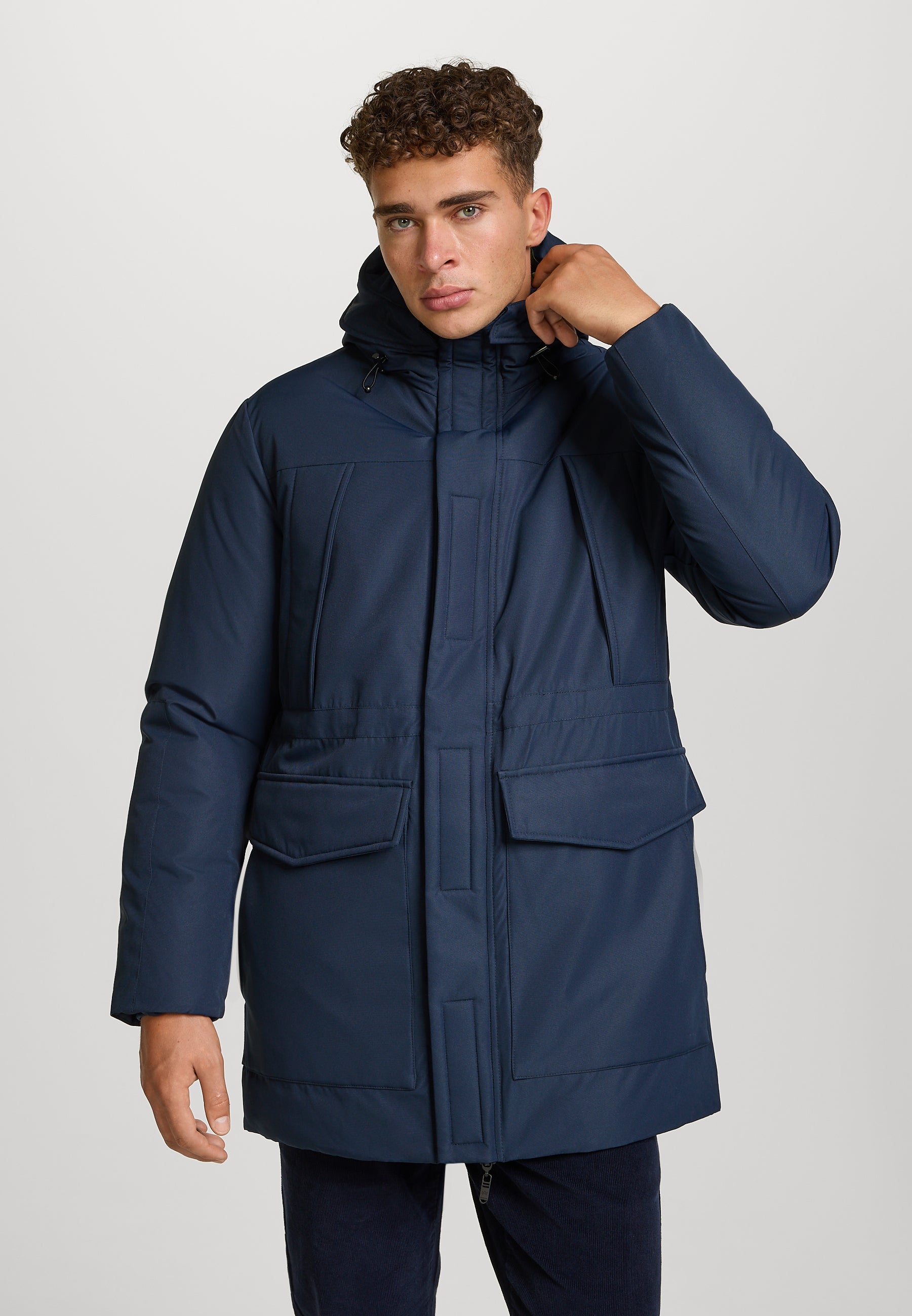 Winterjacke KSSutton hood jacket Sky Captain