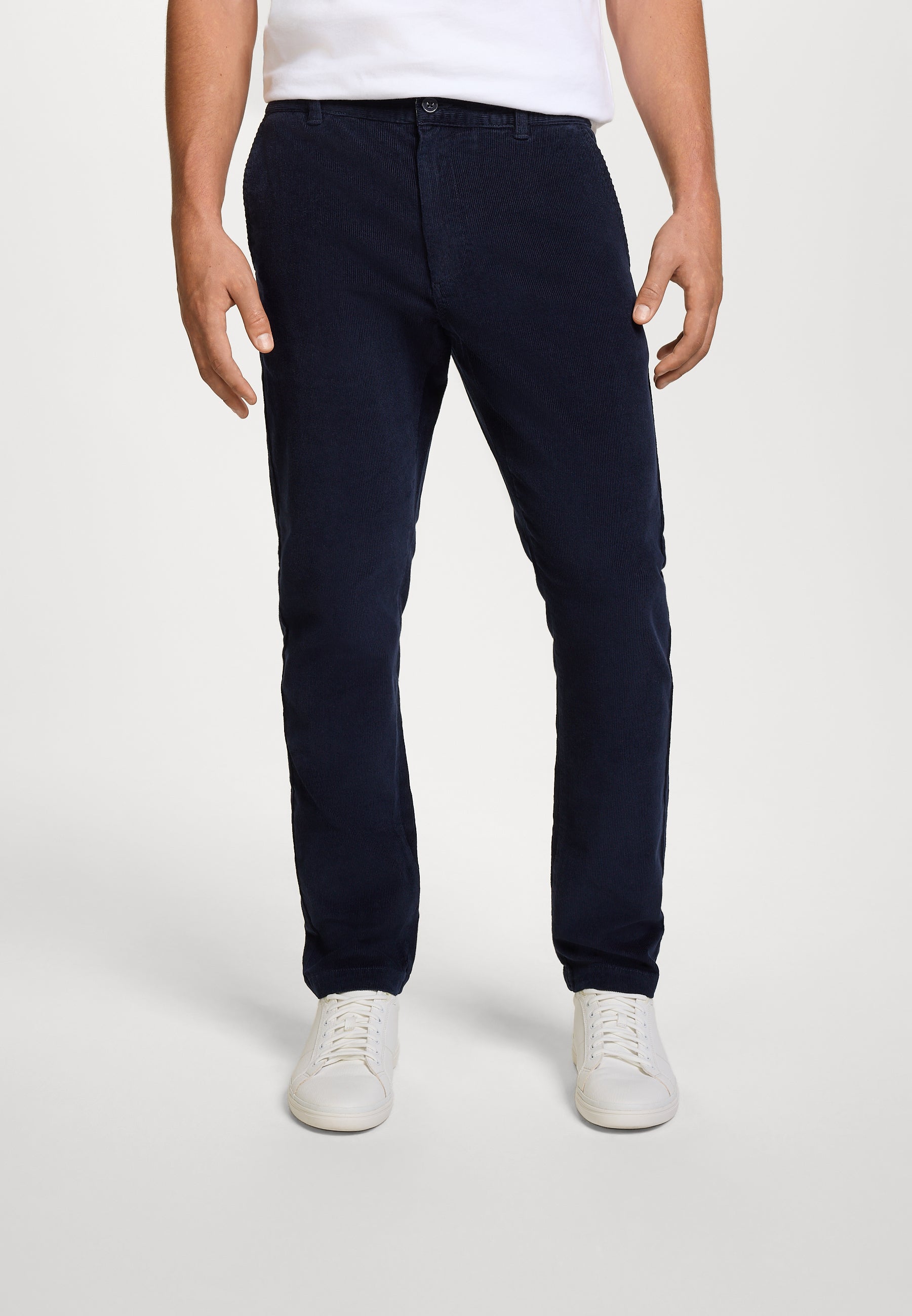 Chinohose KSEben tapered corduroy chino Sky Captain