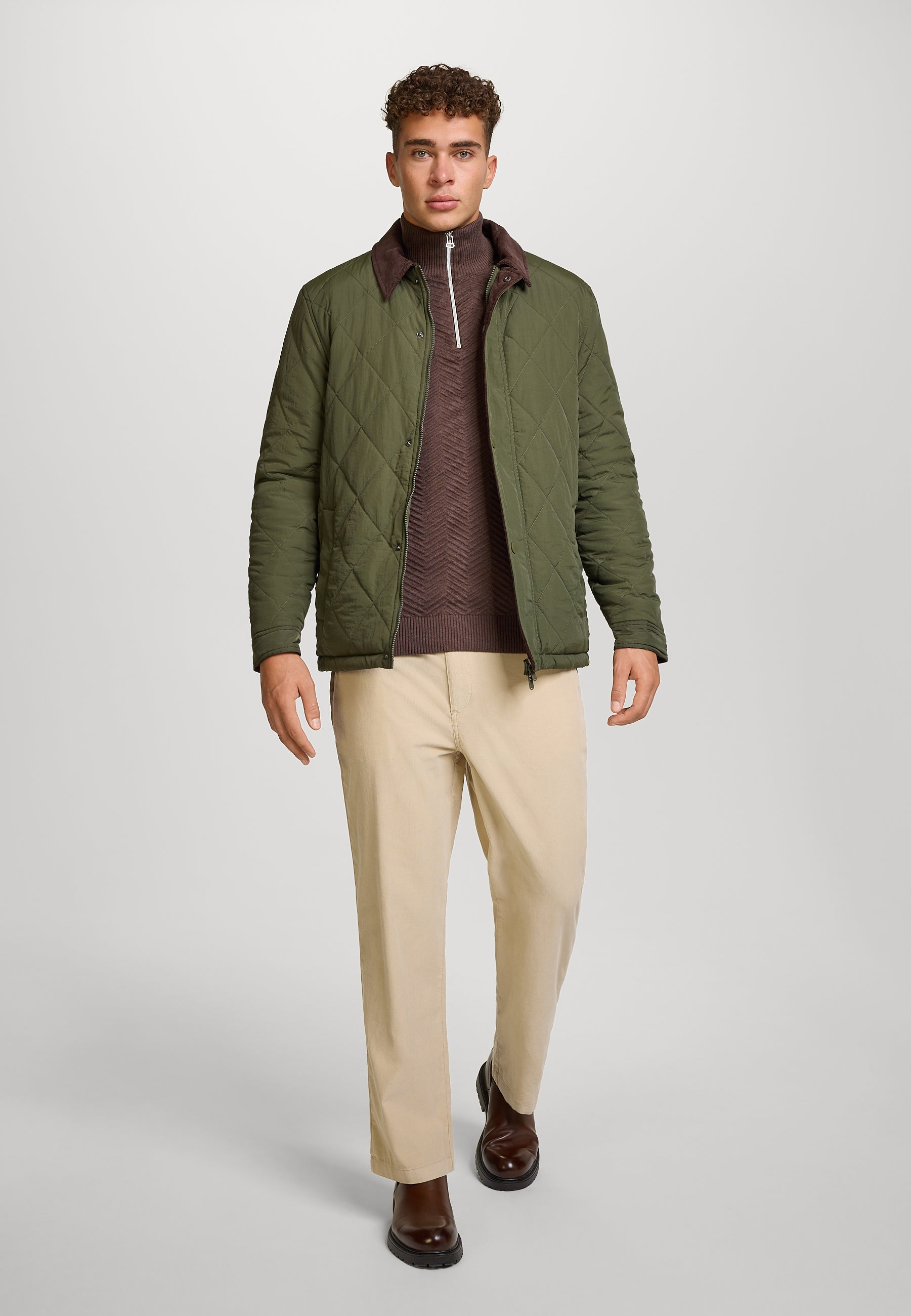 Übergangsjacke KSDyott quilted jacket Army