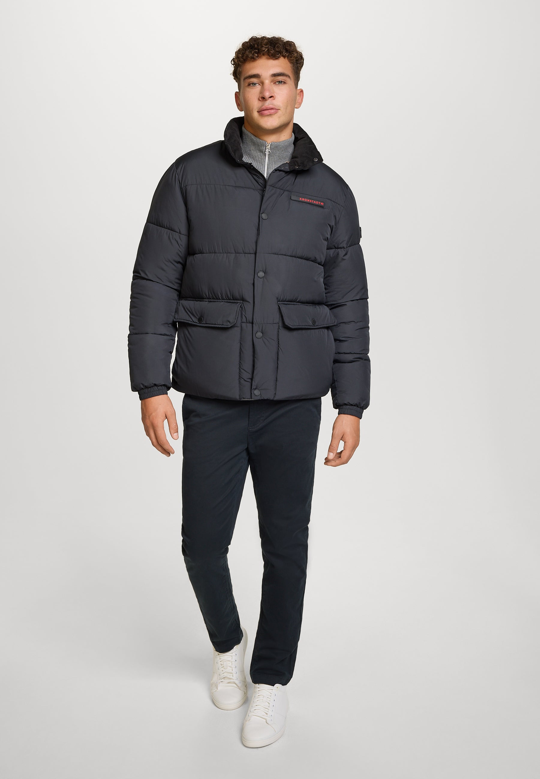 Winterjacke KSStevens puffer jacket Black