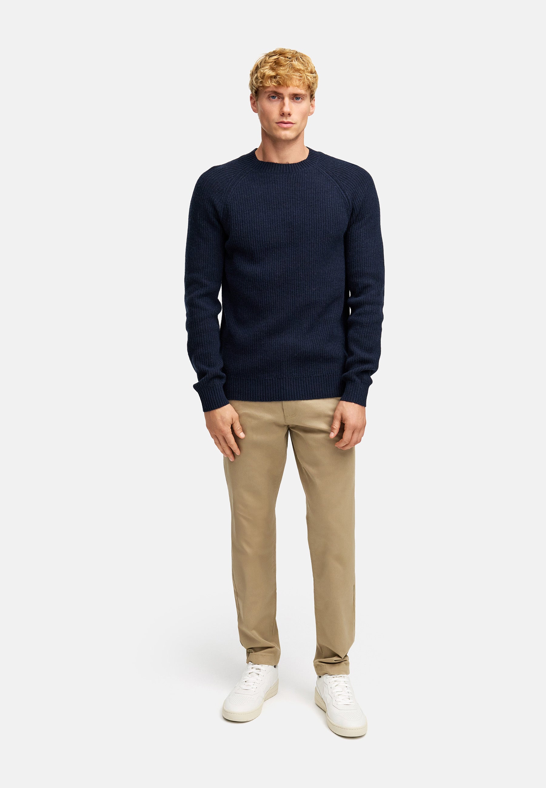 Strickpullover KSDorsey crew neck knit Sky Captain