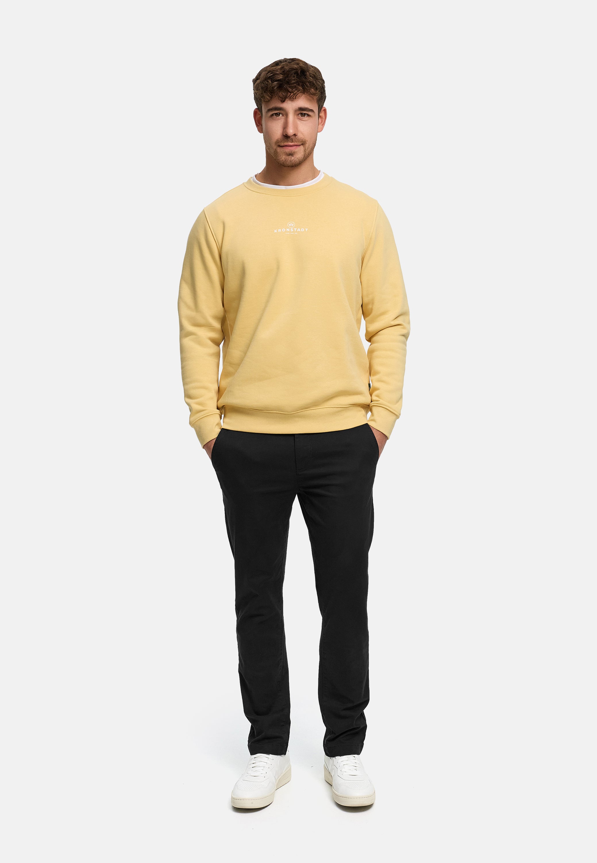 Sweatshirt KSLars Printsweater Jojoba Yellow