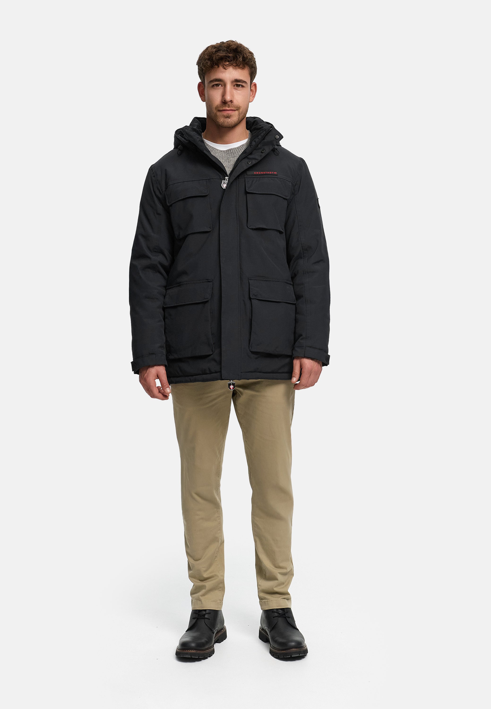 Winterjacke KSHarrington hood jacket Black