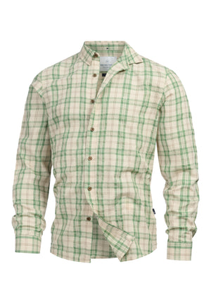 Hemd Langarm KSKiefer Deep Lichen Green Produktbild