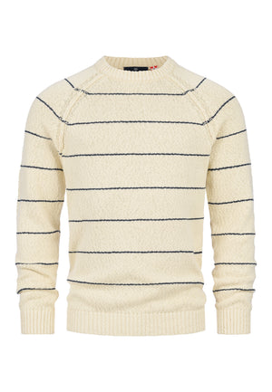 Strickpullover KSAdriel Strick Rundhals Vanilla Ice Produktbild