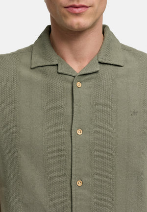 Hemd Kurzarm KSSani Deep Lichen Green Produktbild