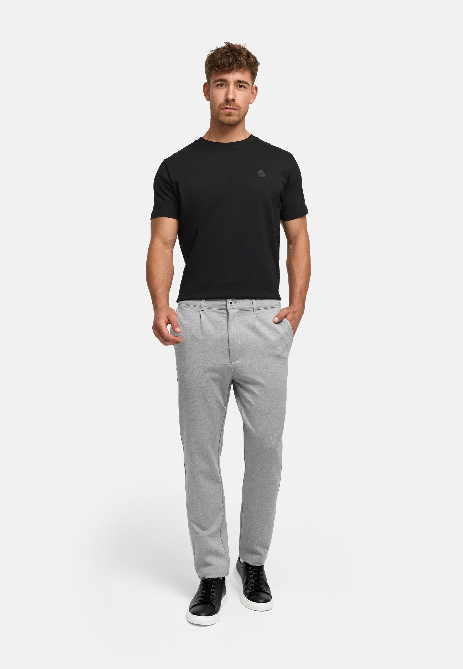 Hose KSClub Pants Lt Grey Mix Produktbild