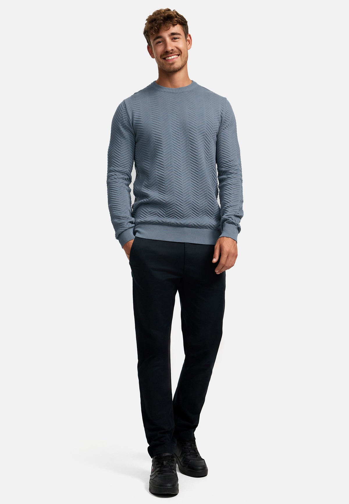 Strickpullover KSCarlo Sea Blue