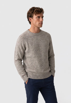 Strickpullover KSDevmill Beige Mix Produktbild