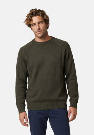 Strickpullover KSLarson Strick Crew Neck Mayfly Mix Produktbild