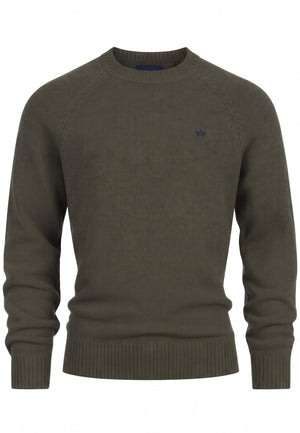 Strickpullover KSLarson Strick Crew Neck Mayfly Mix Produktbild
