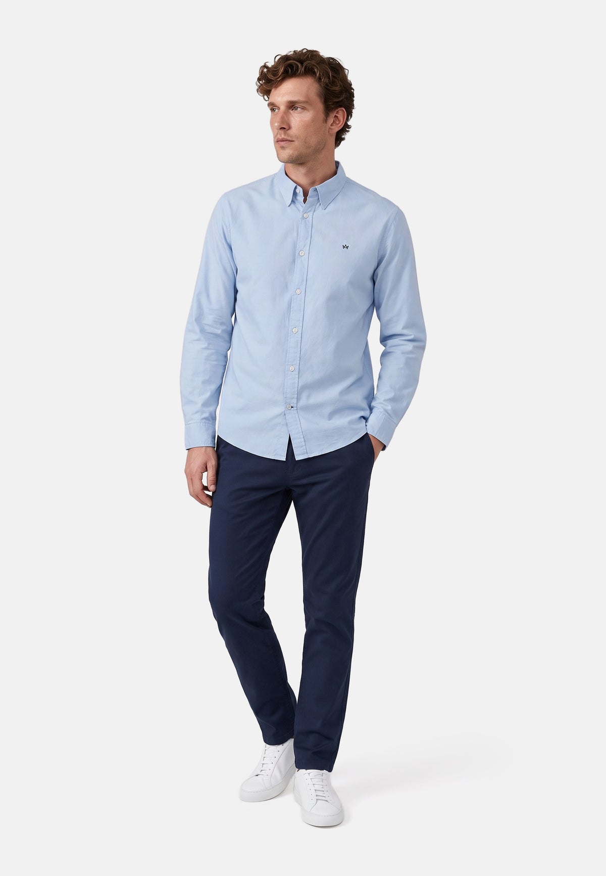 Hemd Langarm KSBrad Light Blue