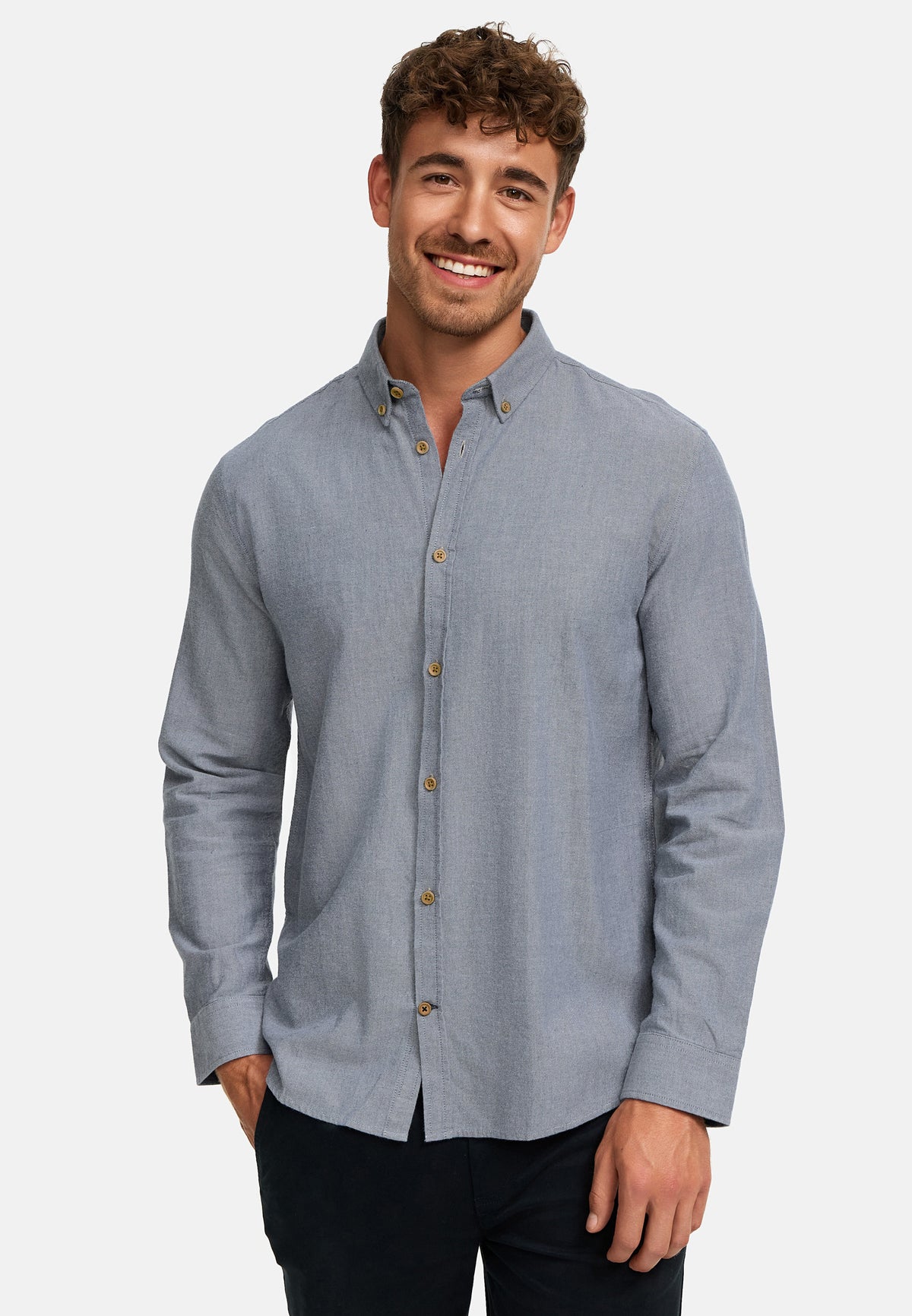 Hemd Langarm KSJohan Diego Navy Mix