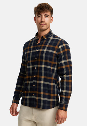 Hemd Langarm KSDean Kariert Monk's Robe New Produktbild