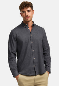 Hemd Langarm KSJohan Diego Charcoal Mix