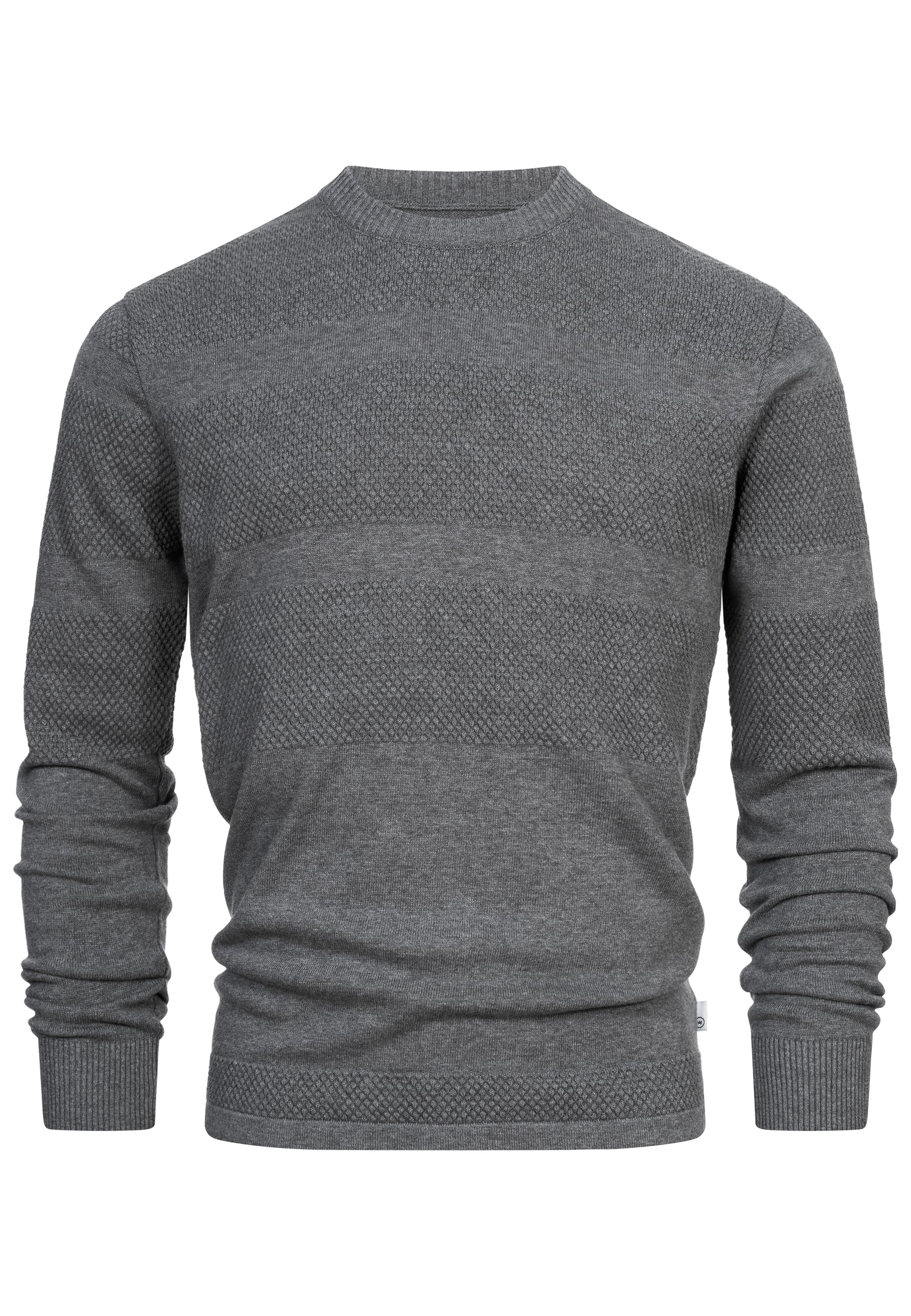 KRONSTADT | Men's Knitted Sweater KSHannes Lt Grey Mix – Kronstadt