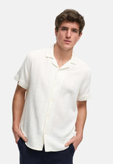 Hemd Kurzarm KSAvery Offwhite