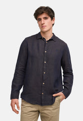 Hemd Langarm KSAyers Chocolate Plum