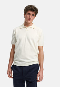 Poloshirt KSBlake Strick Vanilla Ice
