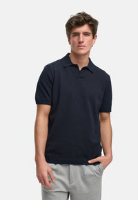 Poloshirt KSBlake Strick Sky Captain