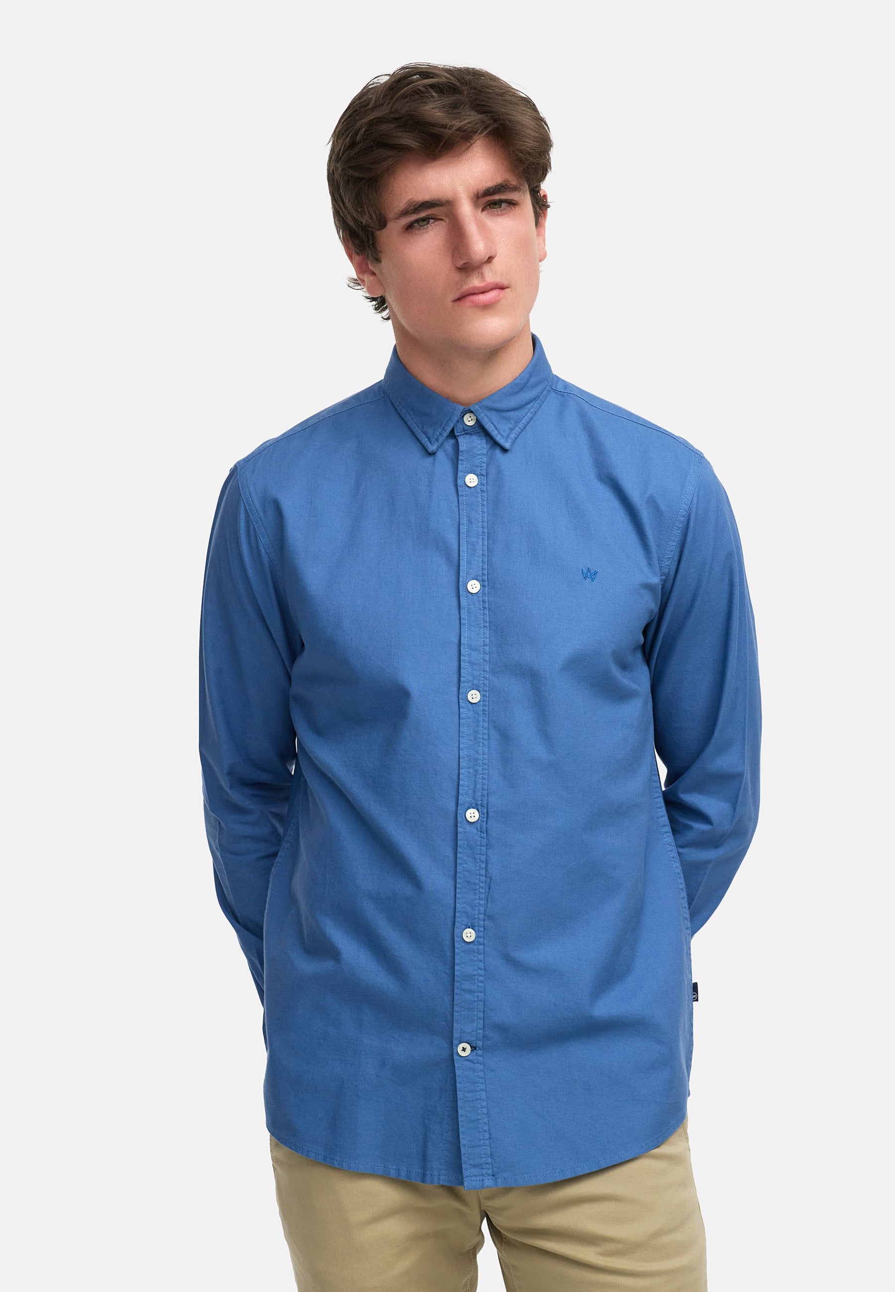 Hemd Langarm KSAsk Ls Federal Blue