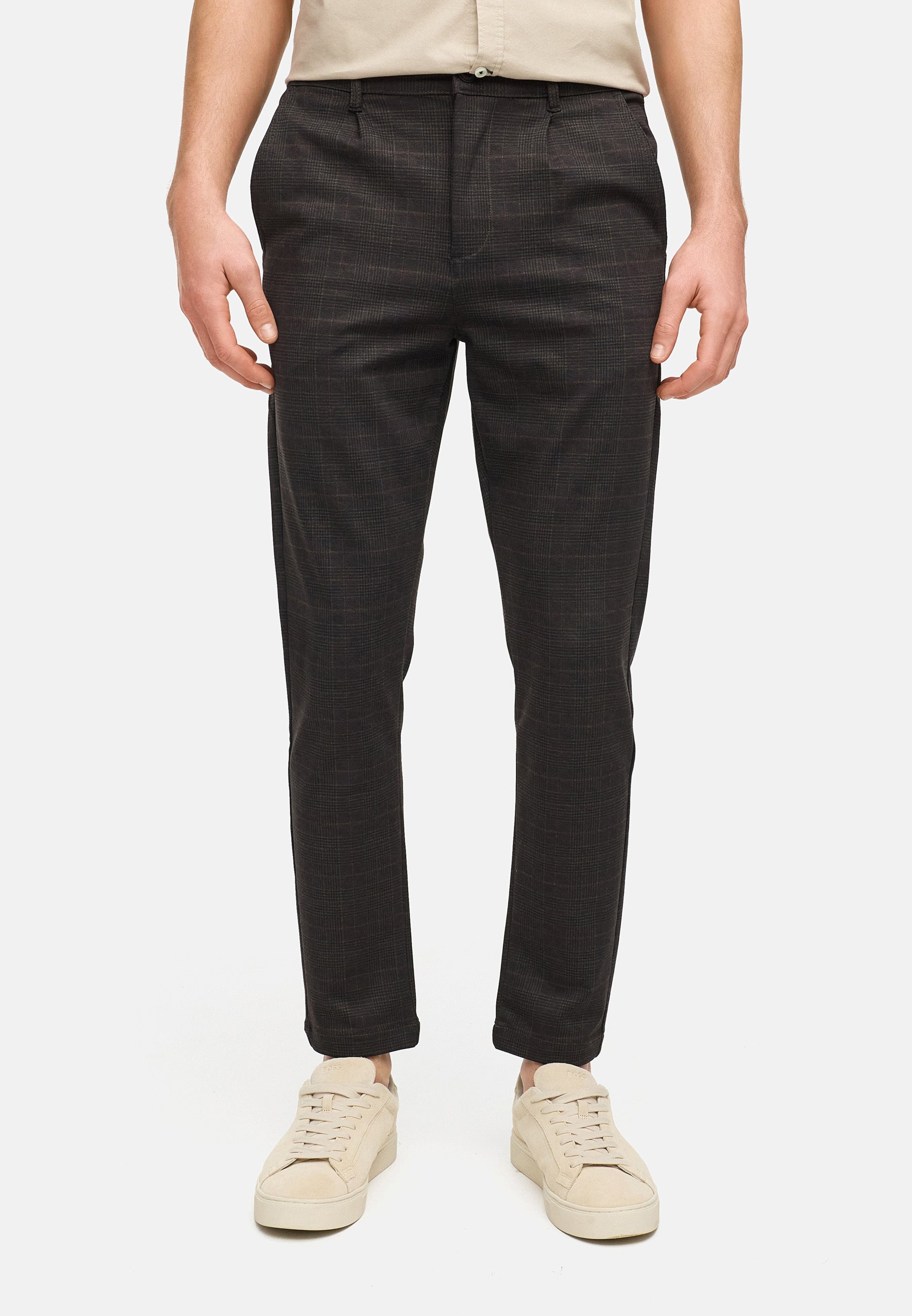 Hose KSClub Texture Brown check