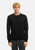 Strickpullover KSJohannes merino crew knit Black