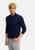 Strickpullover KSJohannes merino polo knit Sky Captain