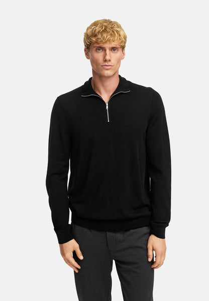 KRONSTADT | Men's Knitted Sweater KSJohannes Merino Knit Half Zip